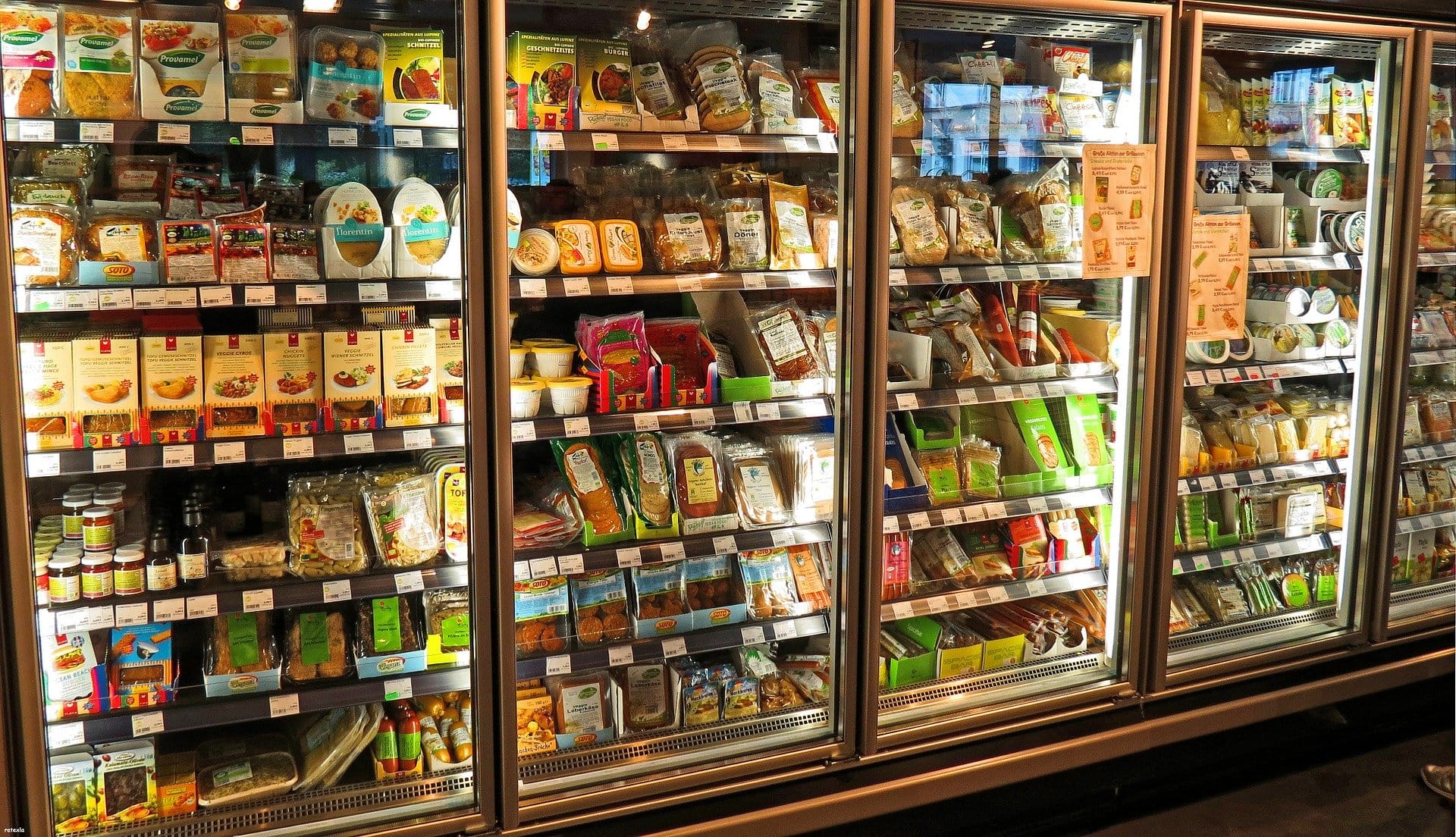 display fridge